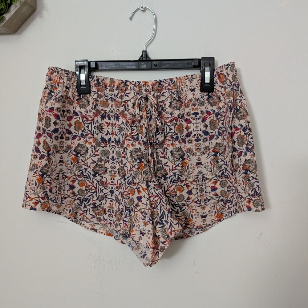 intermix silk shorts